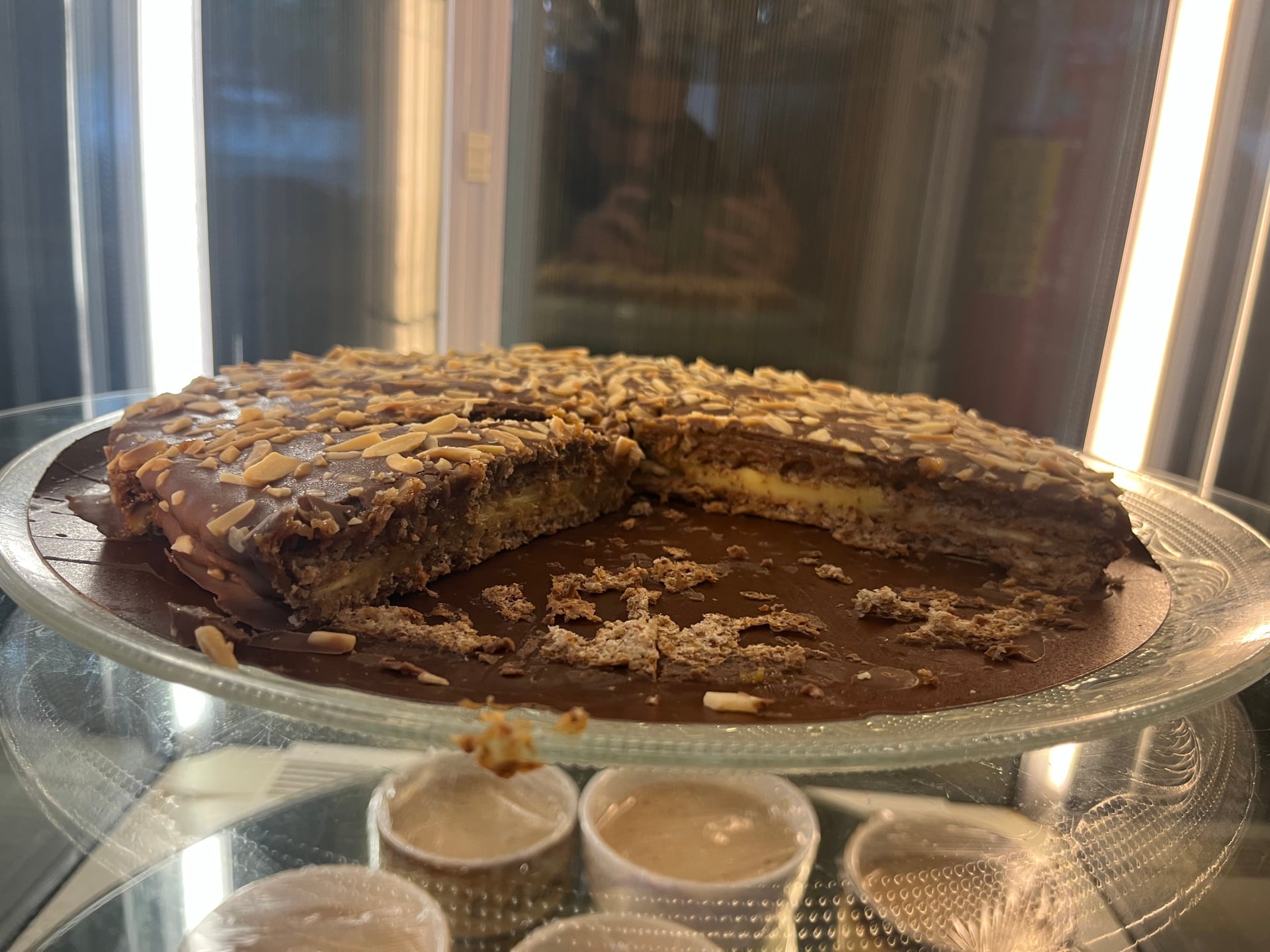 Gâteau chocolat amandes maison, dessert de L'Adress