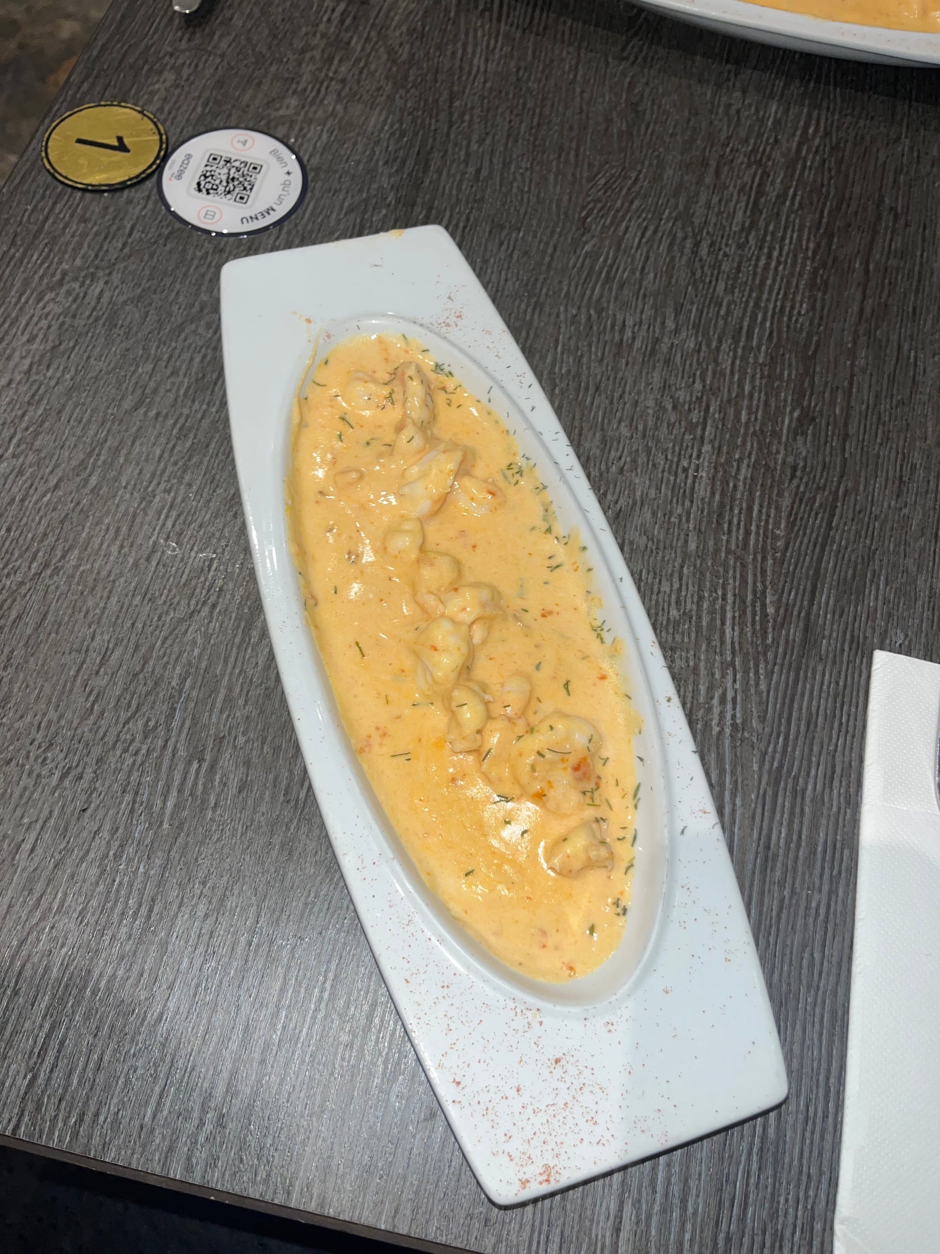 Scampi Signature du Chef